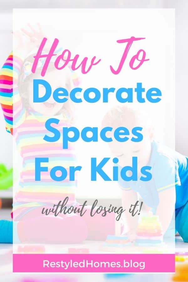 home styling tip for kids