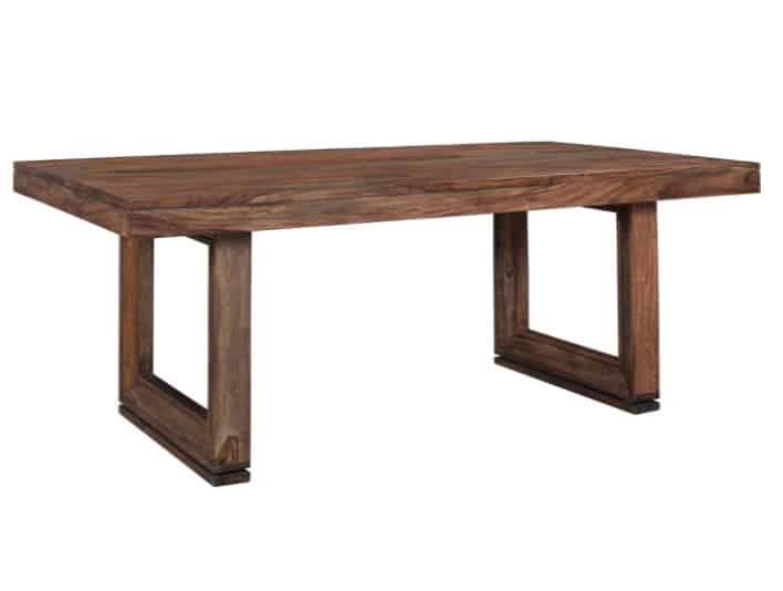 Wood clean lined table