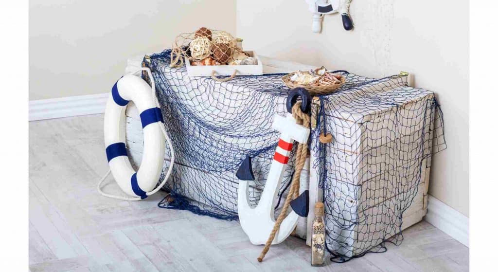 Nautical themes makes the list for decorating trends that are out of style.