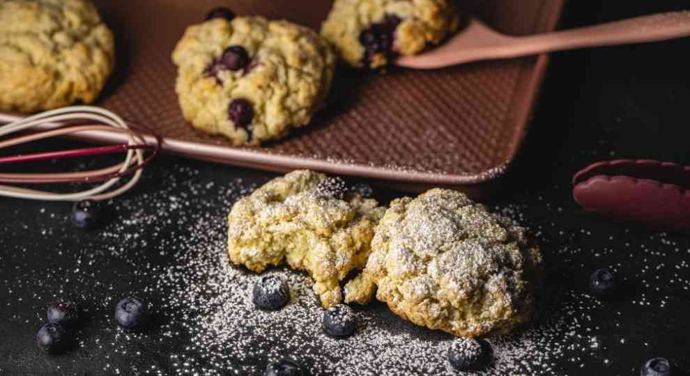 Starbucks inspired blueberry scone recipe